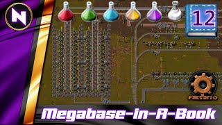 Assault amp Battery  12  Factorio MegabaseInABook Lets Play [upl. by Niloc]