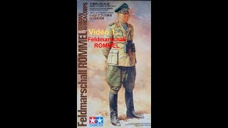 Figurine Maréchal Rommel TAMIYA 116 [upl. by Odradlig]