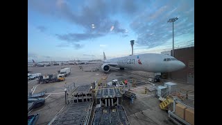 American Airlines AAL106 Taking Off from New York to London [upl. by Rodl]