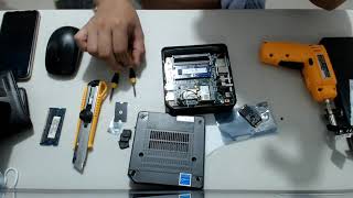 asus cn62 chromebox upgrading memory and ssd guide [upl. by Saihtam375]