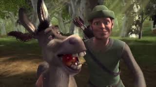 Shrek 2001 Fiona vs Robin Hood and Merry Men Scene [upl. by Bullis447]