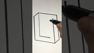 como dibujar figuras geométricas en 3d [upl. by Dnomal]