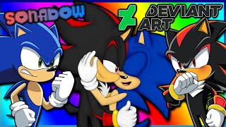 Sonic and Shadow VS DeviantArt FT Tails [upl. by Rutra]