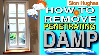 How to remove penetrating damp [upl. by Arevle]