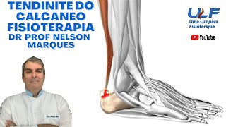 Tendinite do Calcâneo  Fisioterapia  Dr Prof Nelson Marques [upl. by Dinah665]