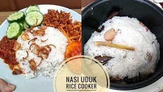 RESEP NASI UDUK RICE COOKER [upl. by Ronalda884]