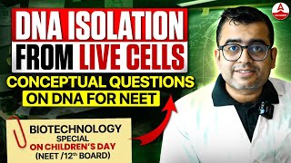 DNA Isolation from Banana Experiment  Biotechnology Conceptual Question by Nomesh Sir [upl. by Courtney]