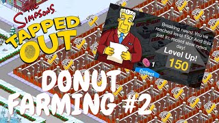 The Simpsons Tapped Out Lets Donut Farm Again  Donut Farming 2 [upl. by Zohara]