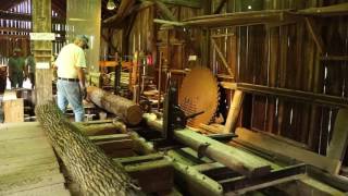 Joel Hill WaterPowered Sawmill [upl. by Dewar]