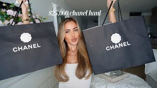 25000 CHANEL UNBOXING HAUL 🛍️ [upl. by Atrim]