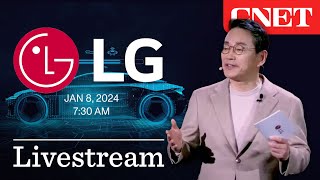 LG Press Conference at CES 2024 [upl. by Nerraw]