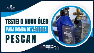 Testei o novo ÓLEO PARA BOMBA DE VÁCUO DA PESCAN Veja o resultado vácuo [upl. by Atims309]