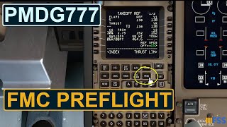 PMDG 777 FMC Tutorial 2 Explained In Detail 1080HD [upl. by Brasca463]