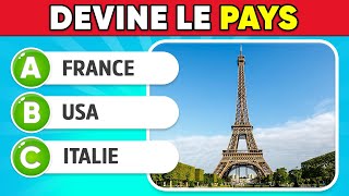 🌎 Devine le PAYS par le MONUMENT 🏰  Quiz Géographie [upl. by Connie]