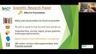 How to Prepare GREAT Abstract and Poster Presentations  NYACP 5422 [upl. by Eislel]