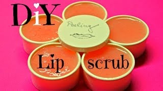 Peeling na rty diy lip scrub [upl. by Ahsinal586]