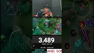 Hero solo rank auto win mlbbidcreator mobilelegends mlbb mlbbindonesia wanwan [upl. by Rudiger]