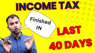 income tax in last 40 days how to study income tax bcom class du income tax bcom income tax [upl. by Mot879]