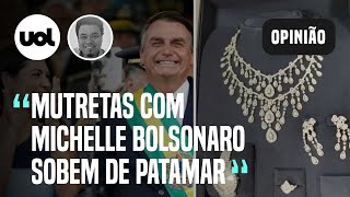 Mutretas com Michelle Bolsonaro sobem patamar com joias de R 16 milhões da Arábia I Sakamoto [upl. by Mercer]