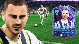 96 END OF AN ERA BONUCCI IS A BEAST IN EA FC 24 [upl. by Dnalyram]