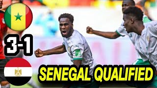 Egypt vs senegal 31  Penalty goals and highlights [upl. by Allehc129]