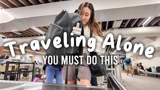 24 Solo Travel Tips amp Hacks travel alone without feeling lonely [upl. by Duck]