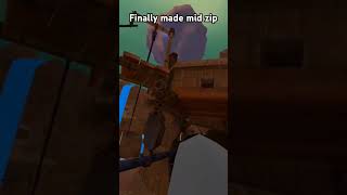 Making mid zip in gorilla tag vr gorillatagfun gorillatag [upl. by Guillema220]