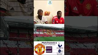 Man U vs Spurs predictions draw your predictions from the game 😁footballpitchfans footballpitch [upl. by Ylus]