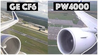 BOEING 767 ENGINE BATTLE CF6 vs PW4000 Choose Your Favorite [upl. by Yboc]