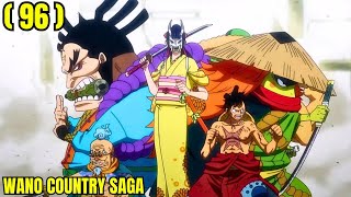 96 KASAMA NG MGA SAMURAI AY TINAPOS NILA LUFFY ANG MGA TAUHAN NI KAIDO UPANG ILIGTAS ANG MGA PRESO [upl. by Suinuj]