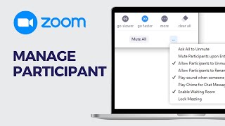 How to Manage Participants in a Zoom Meeting  Host Your Meetings Effectively 2024 [upl. by Steffen]