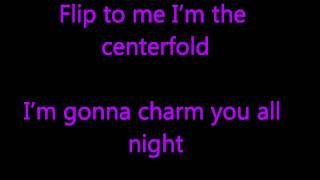 PNKcenterfold lyrics [upl. by Enirehs]