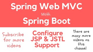 Spring Web MVC  03  Configure JSP amp JSTL Support [upl. by Lowenstern594]