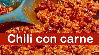 Mein Chili con Carne einfach mit besonderer Würze  so lecker chili con carne  special spice [upl. by Eniamerej]