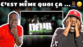 American Reaction To Kerchak  Peur feat Ziak CC Clip Officiel [upl. by Niwle493]