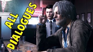 Connor Meets Hank  All Dialogues  Detroit Become Human HD PS4 Pro [upl. by Retsbew]