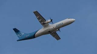 Birmingham Airport Spotting  Elmdon Apron  Zimex amp Avanti Air  ATR 72 amp Dash 8  October 2024 [upl. by Emelina967]