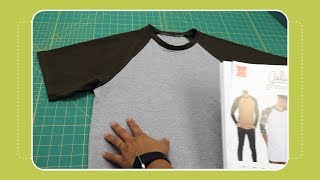 Jalie Nico Raglan Tshirt Video 4 Sew Along with The Crafty Gemini [upl. by Uzia]