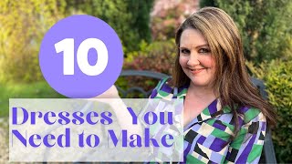 10 DRESS PATTERNS I NEED TO MAKE I HAVE FOMO [upl. by Heywood]