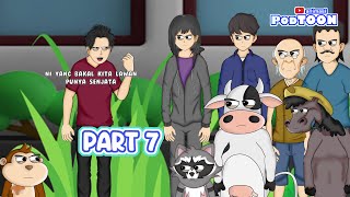 PERSAHABATAN MONYED DAN JALU PART 7  Animasi Podtoon [upl. by Horbal]