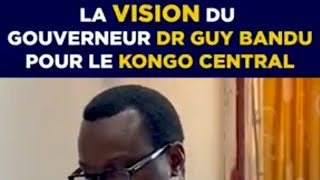 Voici les temps forts du Discours Programme Historique du Candidat Gouverneur Dr Guy BANDU NDUNGIDI [upl. by Norda624]