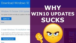 What Happen To Windows 10 1809 Update Why Windows 10 Major Updates Sucks [upl. by Yllek809]