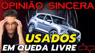 Carro USADO em QUEDA LIVRE Preços DESPENCAM na troca Por que Tabela FIPE caindo Qual o PROBLEMA [upl. by Khalin291]