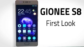 Gionee S8 First Look [upl. by Niledam279]