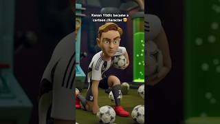 Kenan Yildiz joins Team Jay 🦓🤍🖤 TeamJayEnglish juventus shorts cartoon [upl. by Saville]