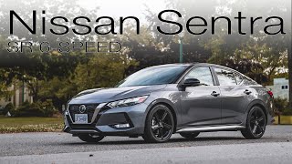 2021 Nissan Sentra Review  An Economy Sedan That Happens to be Manual [upl. by Ardiedak]