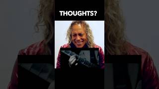 Kirk Hammett listens to Megadeth [upl. by Akceber]