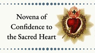 Novena of Confidence to the Sacred Heart of Jesus  Catholic Prayer 🙏🏽 [upl. by Verada]