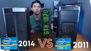 INTEL I7 DEL 2011 VS INTEL XEON DEL 2014  VALE LA PENA EN 2023 [upl. by Nnayllas573]