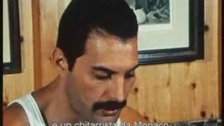 Freddie Mercury intervista italiano 1 [upl. by Akemihs62]